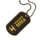 Pendentif Plaque Armee Logo